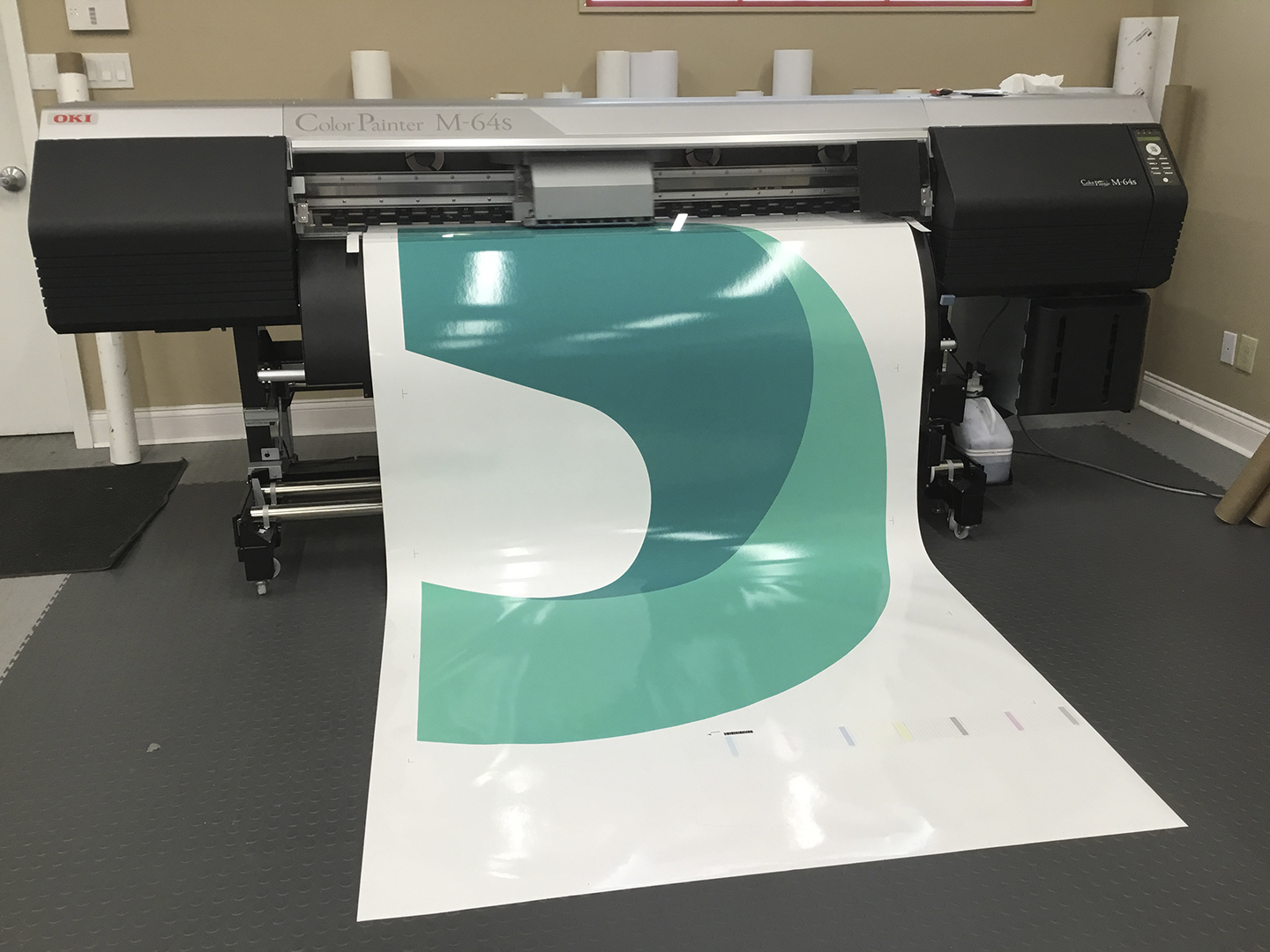 Large Printed Graphic